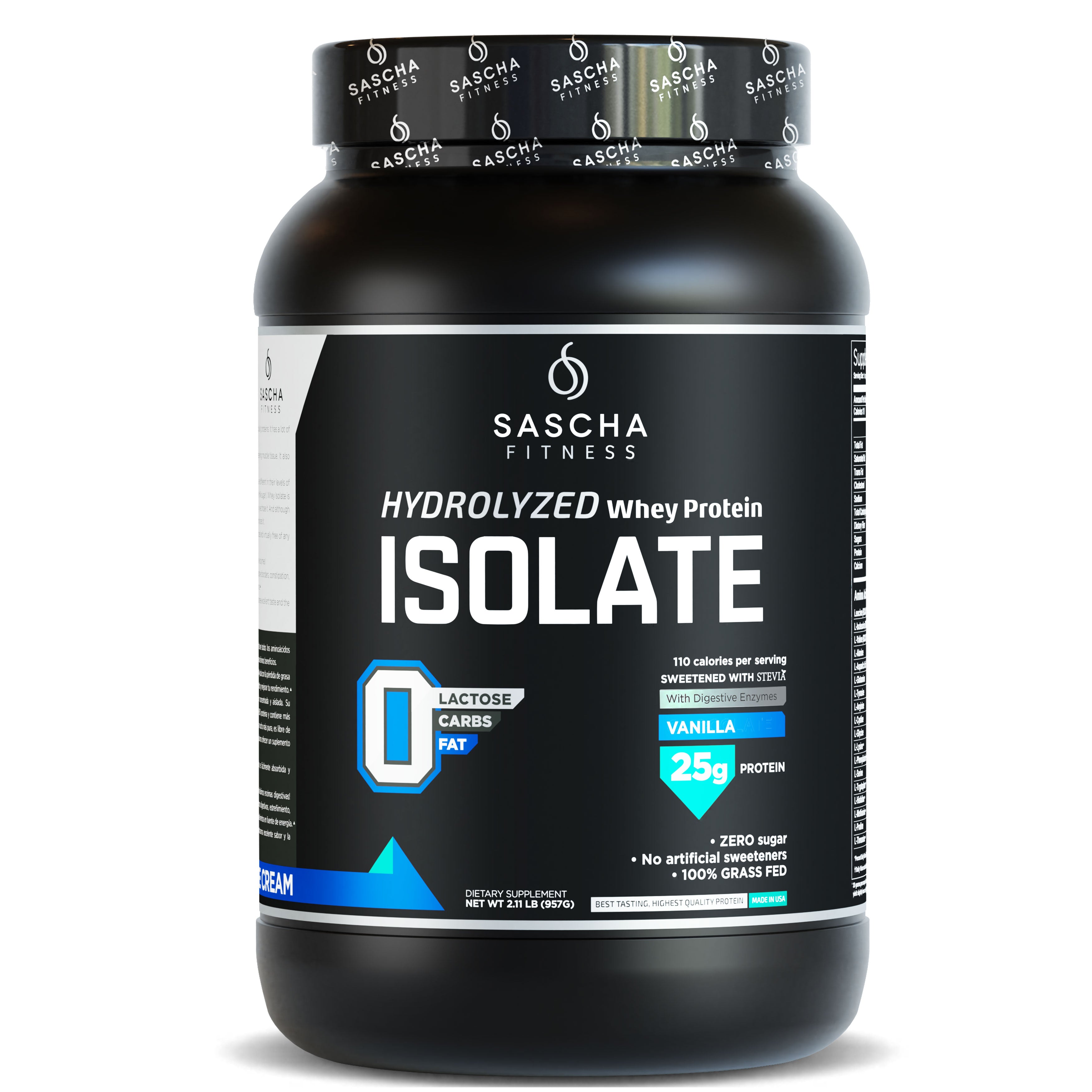 ISOLATE Hydrolyzed Whey Protein - Vainilla