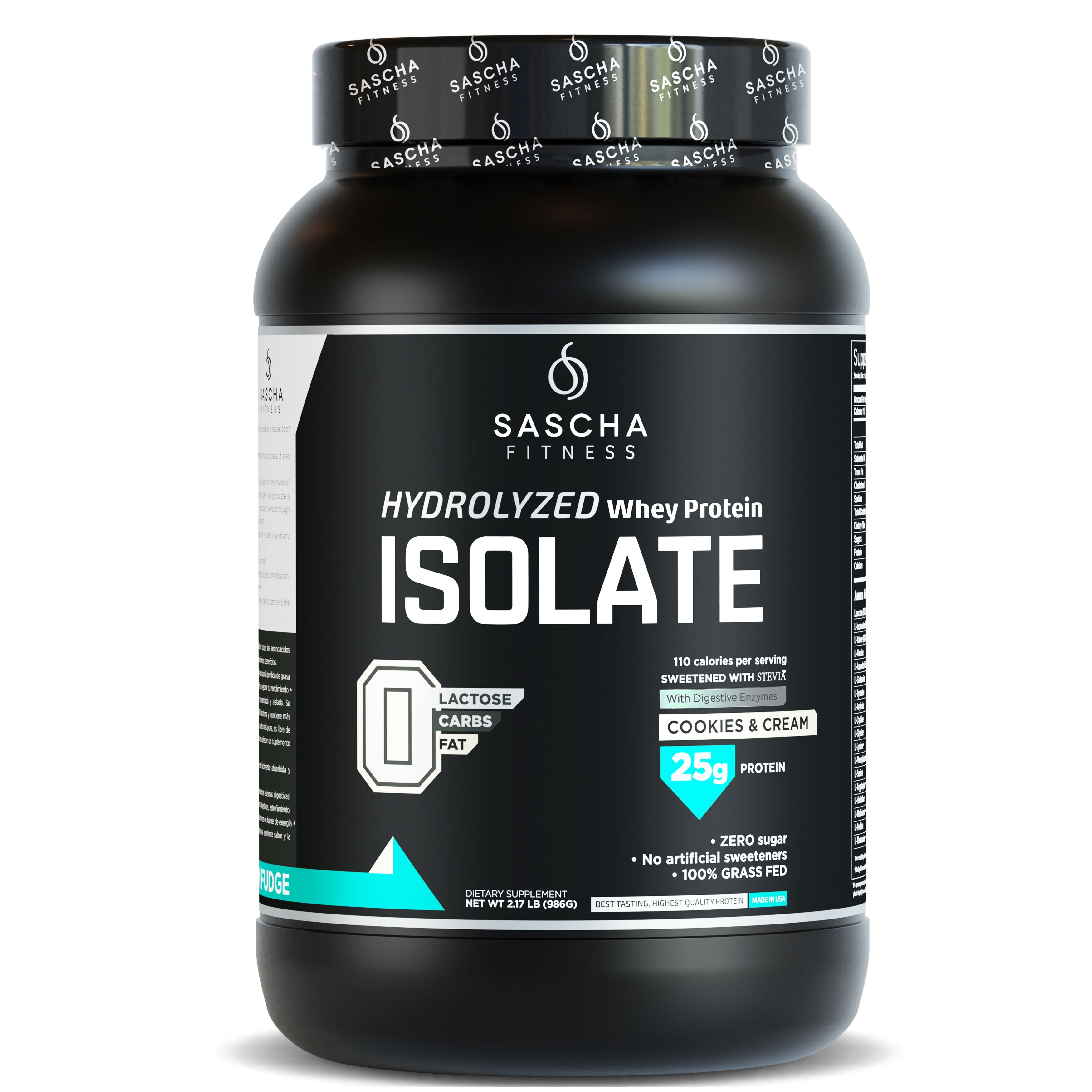 ISOLATE Hydrolyzed Whey Protein - Galletas y Cremas