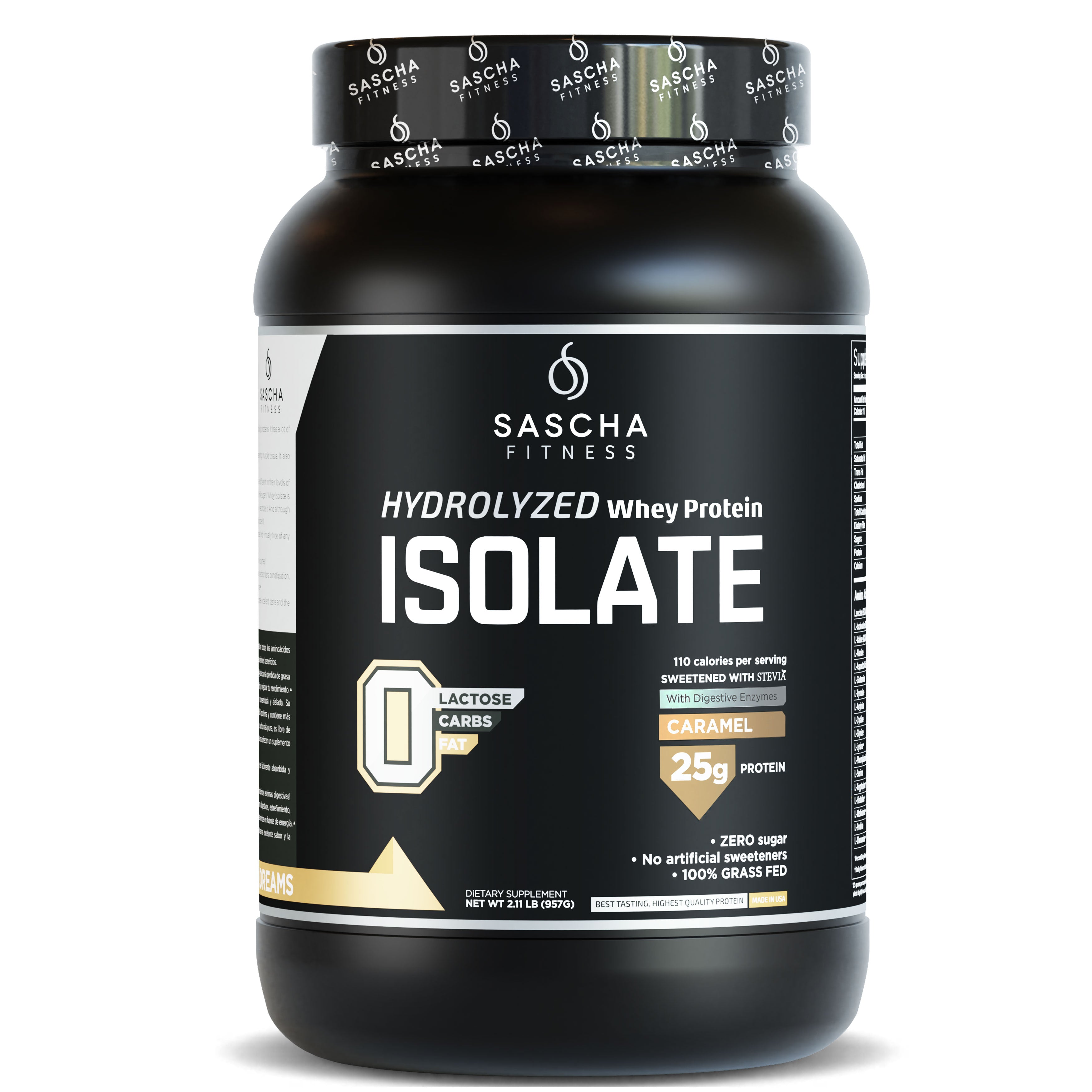 ISOLATE Hydrolyzed Whey Protein - Caramelo