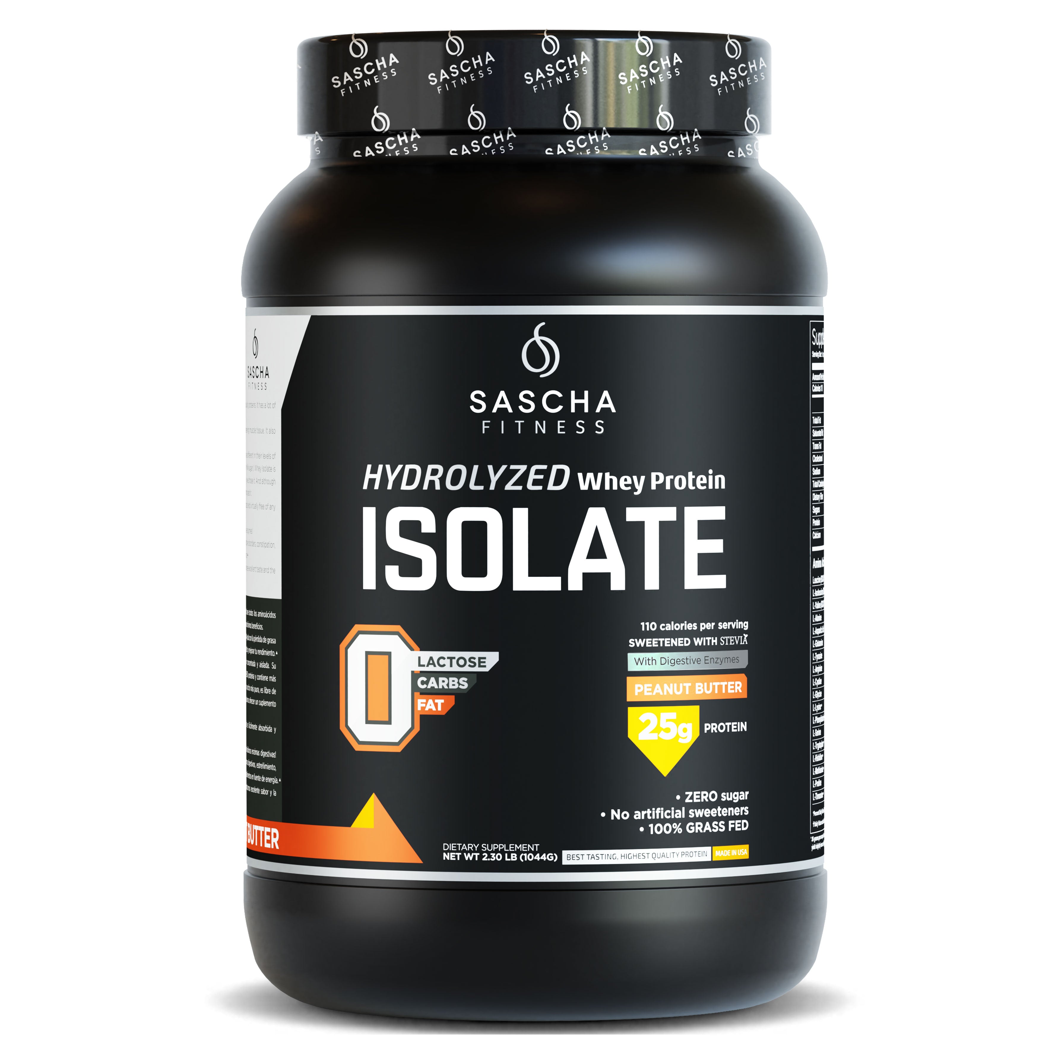 ISOLATE Hydrolyzed Whey Protein - Mantequilla de Maní